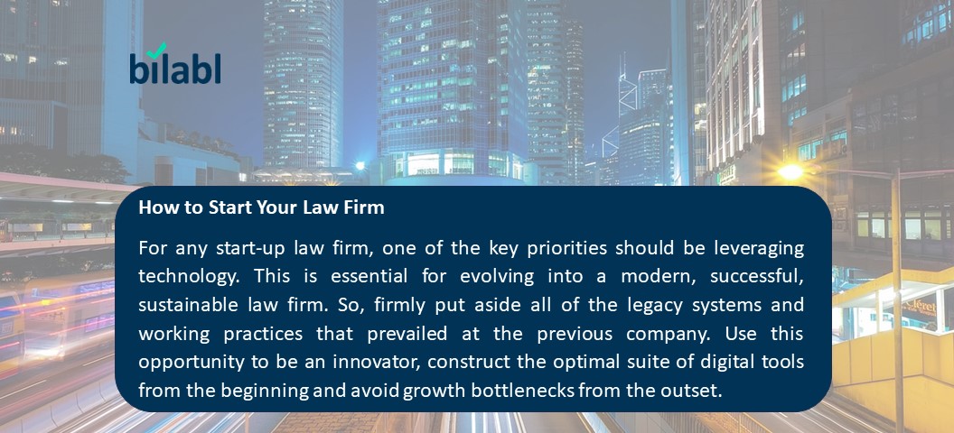 How to Start Your Law Firm