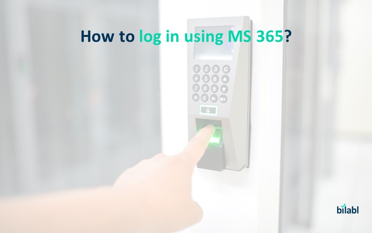 How to log in with MS 365?