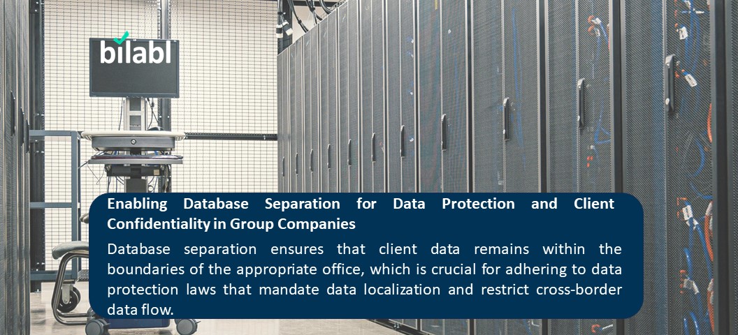 Enabling Database Separation for Data Protection and Client Confidentiality in Group Companies (2) 