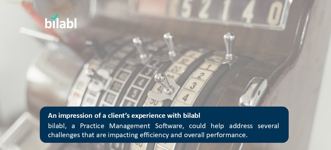 An impression of a client’s experience with bilabl 